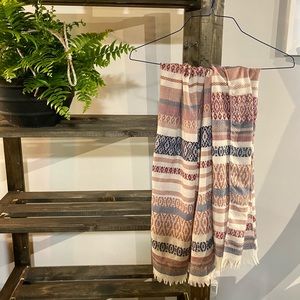 Boho Patterned Scarf